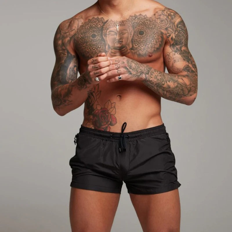 Snygga Badshorts för Män - Stilfulla och Funktionella