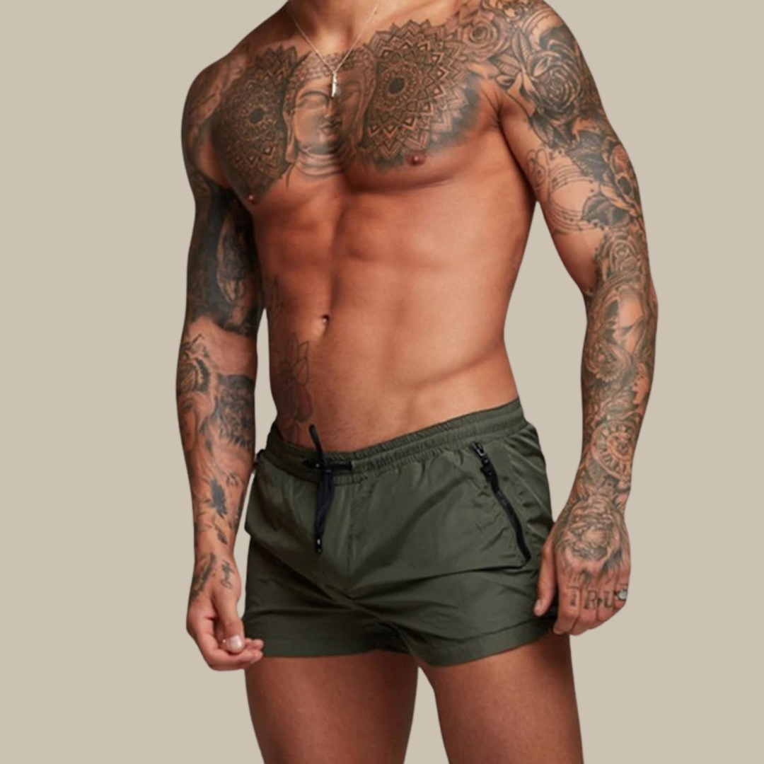 Snygga Badshorts för Män - Stilfulla och Funktionella
