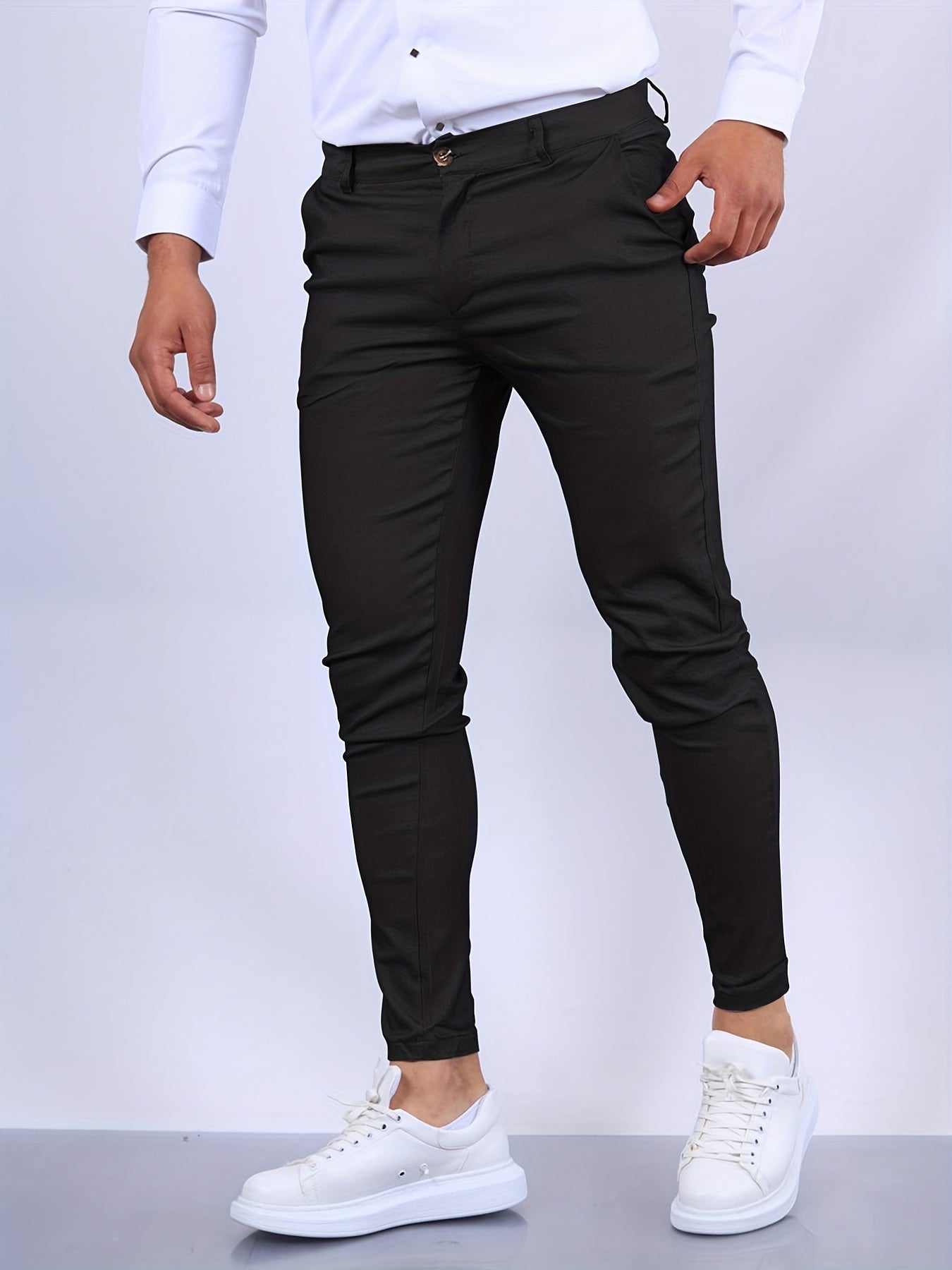 Skræddersyede, Strækbare Bukser til Mænd - Venato