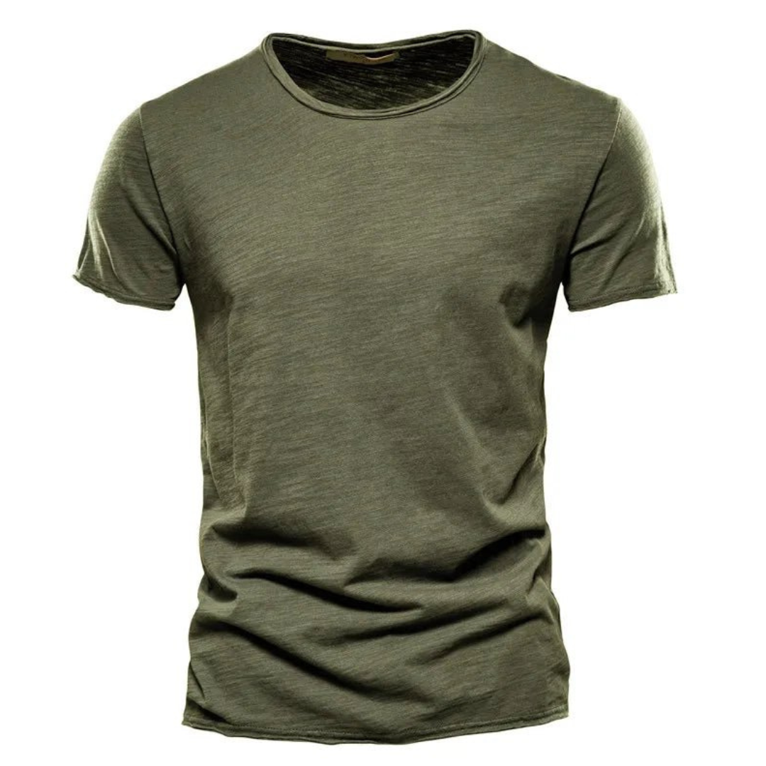 Stilren T-shirt för Herr | Ditt Nya Basplagg