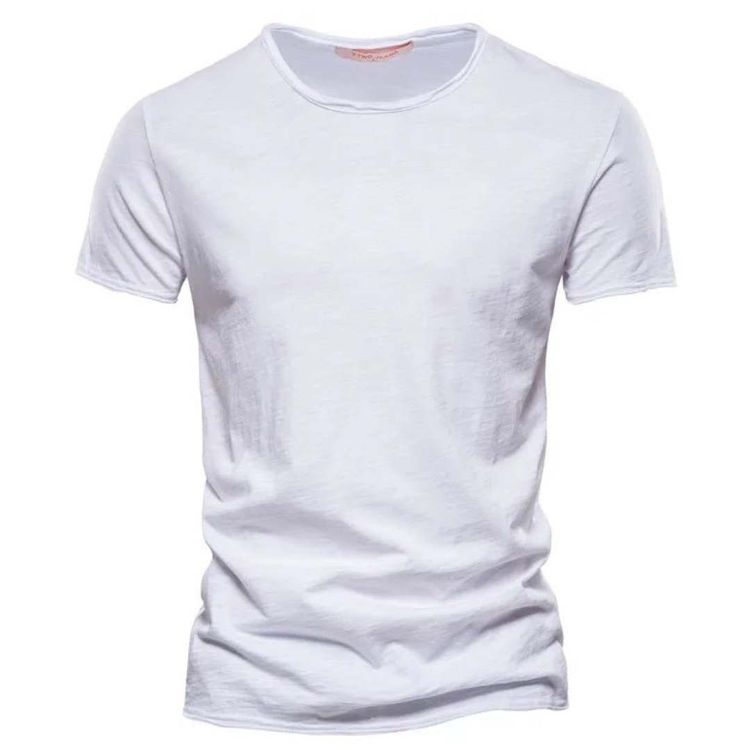 Stilren T-shirt för Herr | Ditt Nya Basplagg