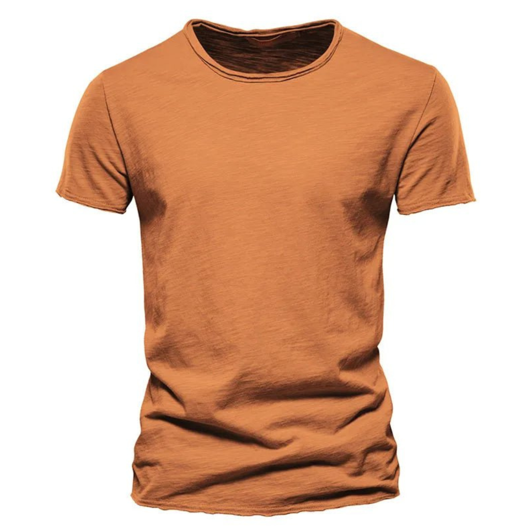 Stilren T-shirt för Herr | Ditt Nya Basplagg