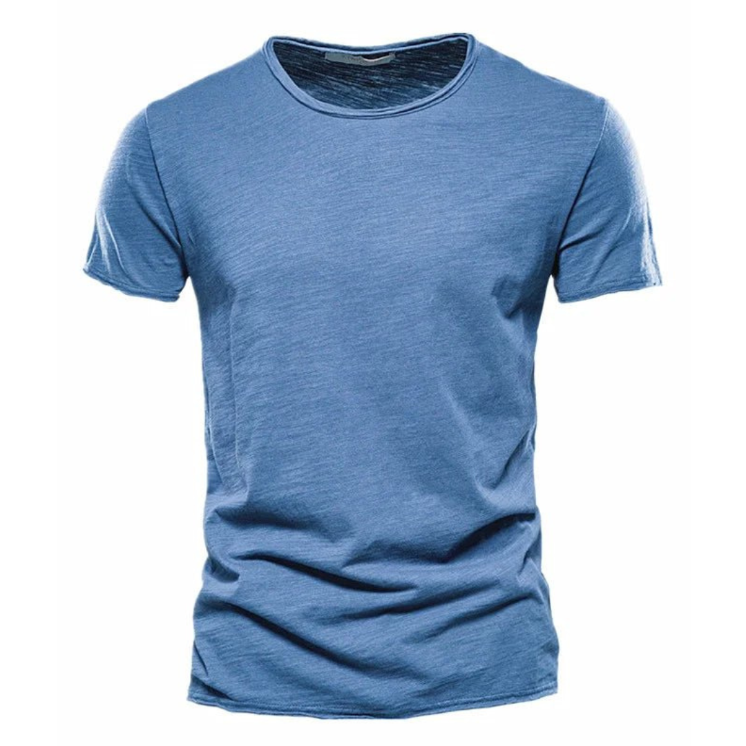 Stilren T-shirt för Herr | Ditt Nya Basplagg