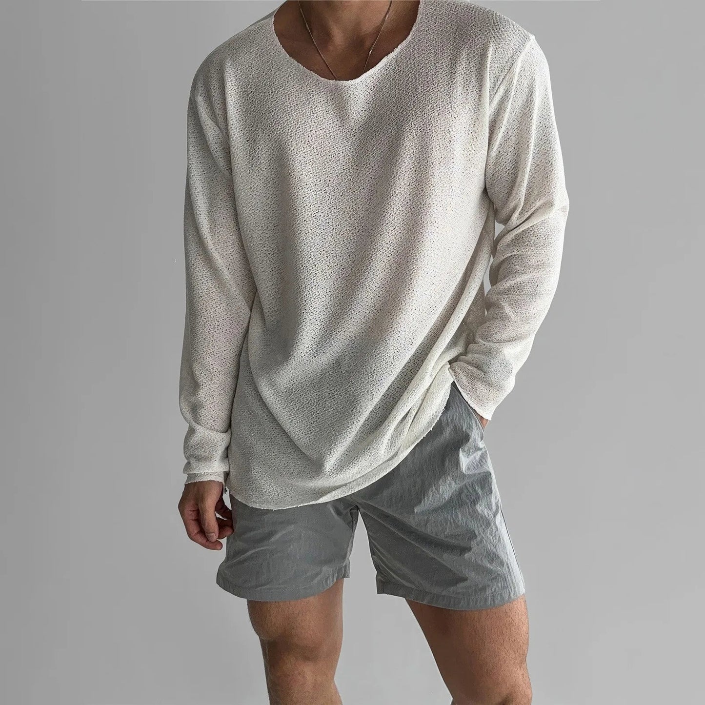 Luftigt Oversize-Longsleeve | Perfekt för Sommarens Stil