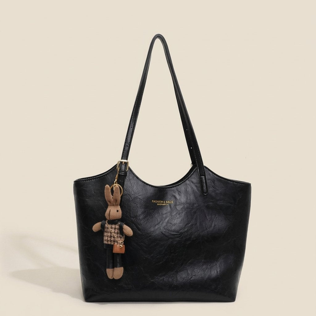 Vita | Elegant och Lekfull Vegansk Shopperväska