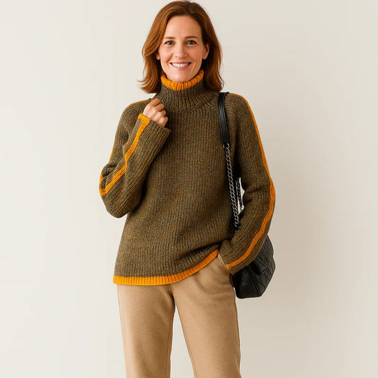 Breseis dame sweater – casual soft-knit look