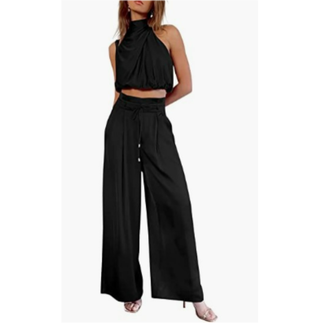 Tvådelad damoutfit med topp