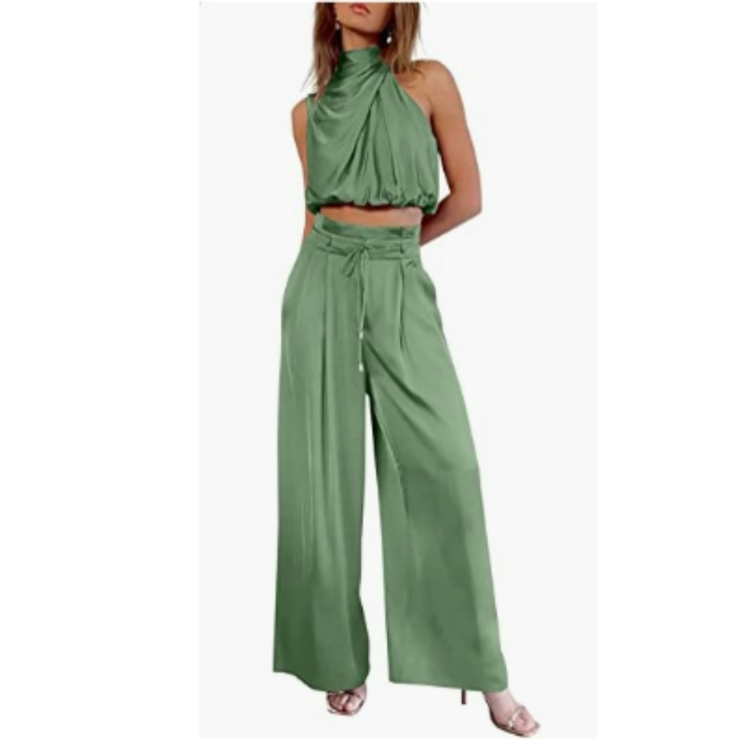 Tvådelad damoutfit med topp
