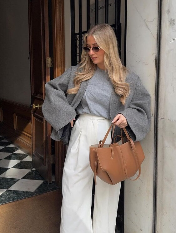 Eleganta Tote-väskan för Stilmedvetna Kvinna