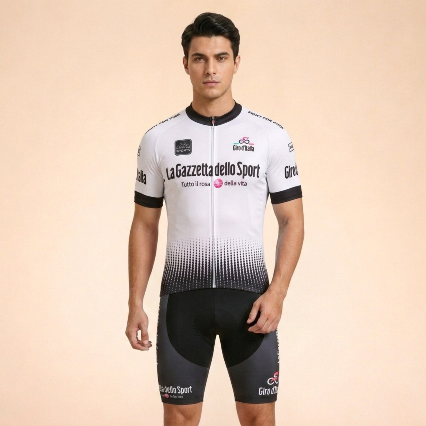 Athletic Edge | Herrcykeltröja och Shorts-Set för Prestanda