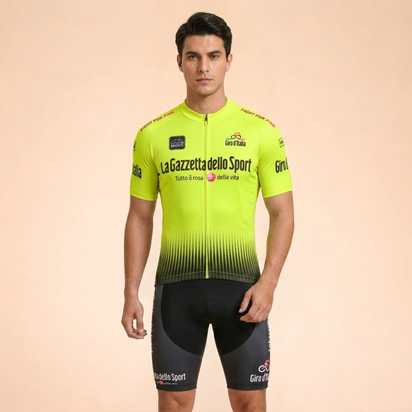 Athletic Edge | Herrcykeltröja och Shorts-Set för Prestanda