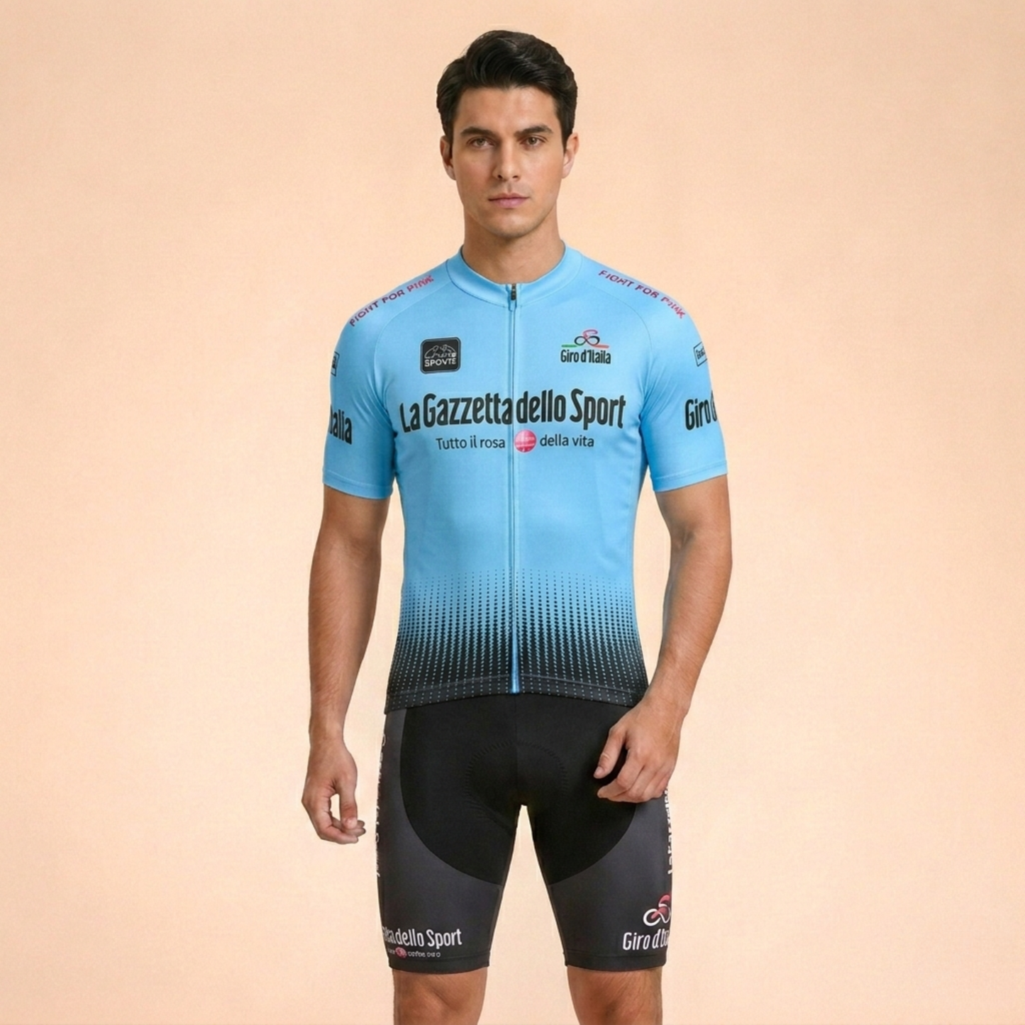 Athletic Edge | Herrcykeltröja och Shorts-Set för Prestanda