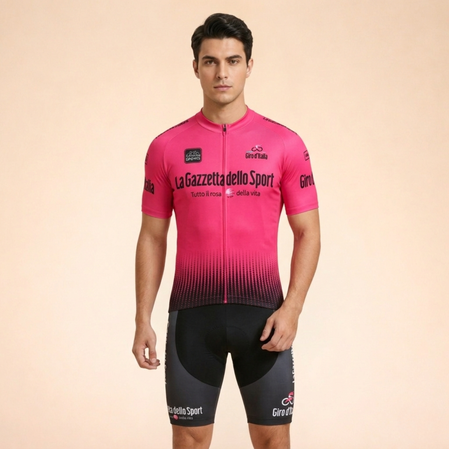 Athletic Edge | Herrcykeltröja och Shorts-Set för Prestanda