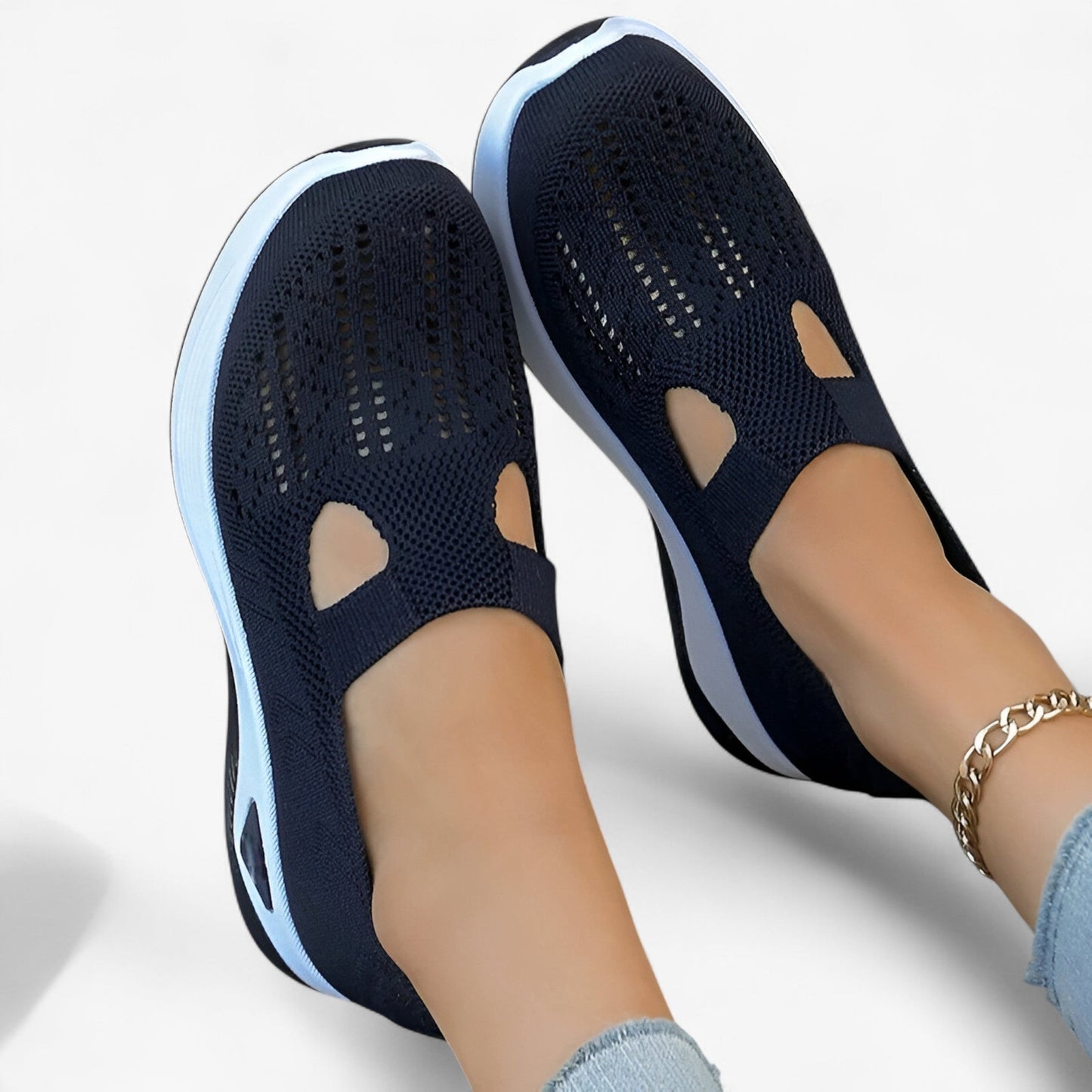 Dam Skor Slip-On i Elegant Design