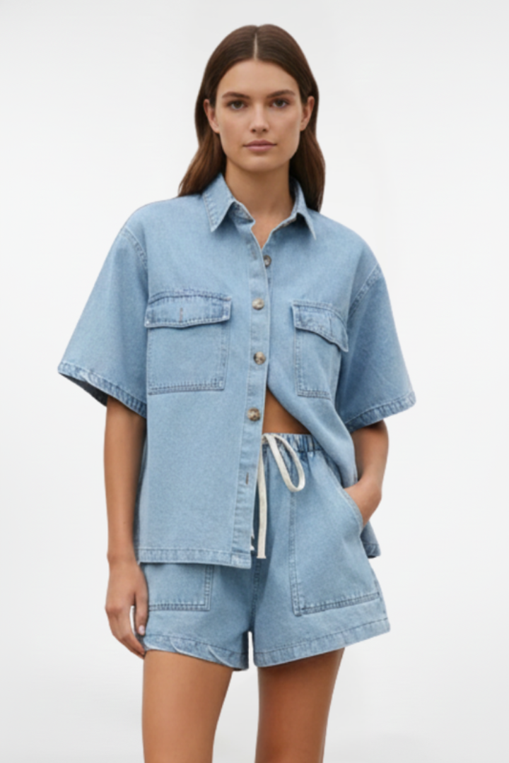 Sofia | Eleganta och Lätta Sommardelar med Shorts