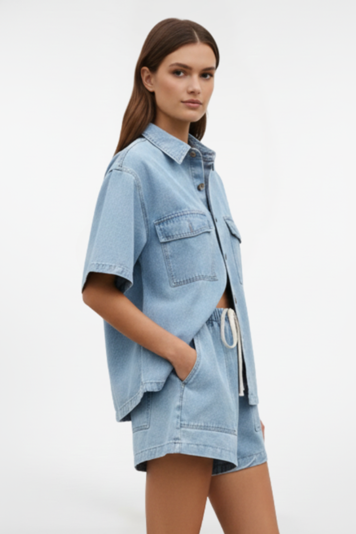 Sofia | Eleganta och Lätta Sommardelar med Shorts