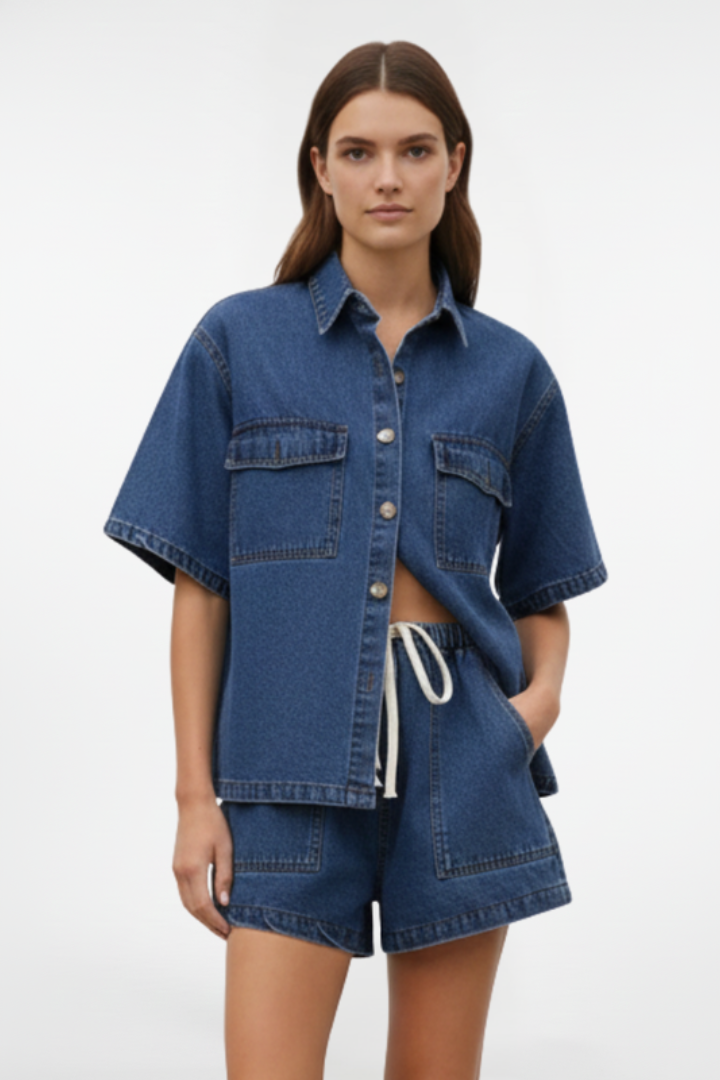 Sofia | Eleganta och Lätta Sommardelar med Shorts