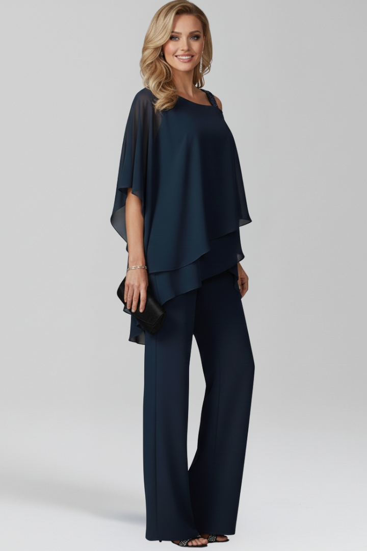 Mira | Elegant Halterneck Jumpsuit med Vida Ben