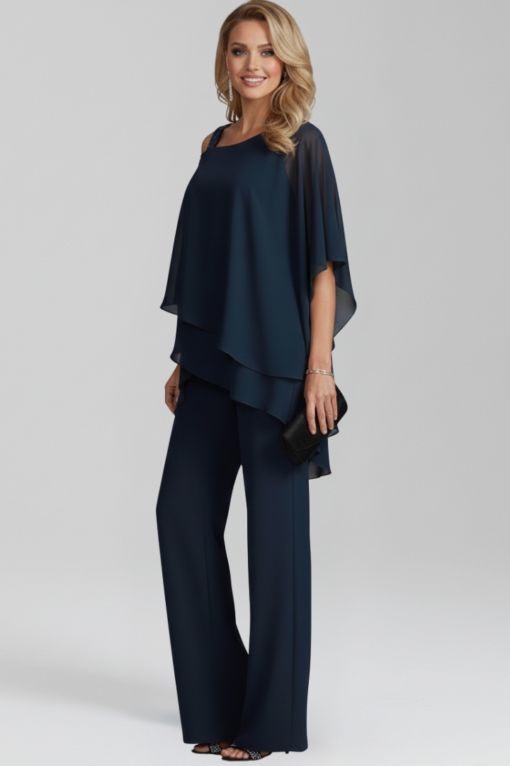 Mira | Elegant Halterneck Jumpsuit med Vida Ben