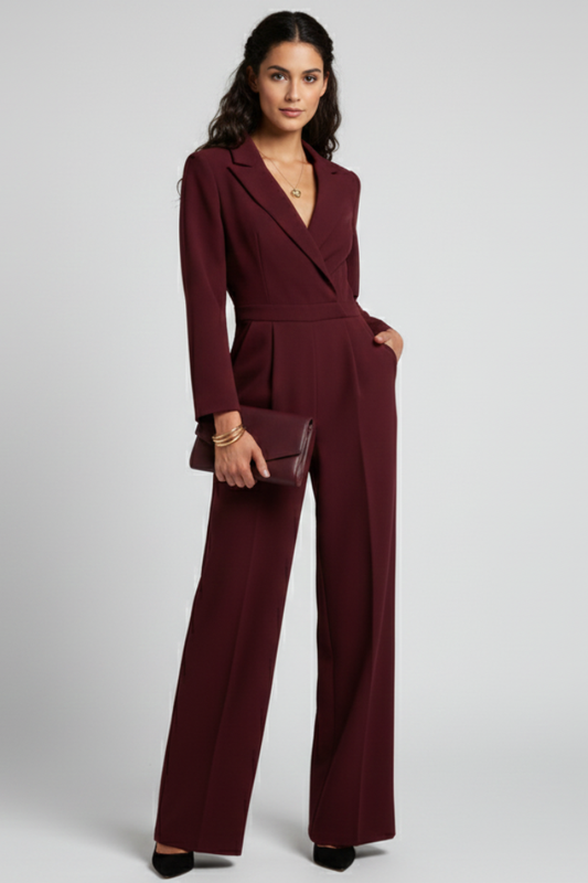 Sofia | Elegant Jumpsuit för Damer med Midjeband
