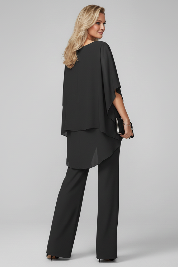 Sofia | Jumpsuit med off shoulder och vida ben