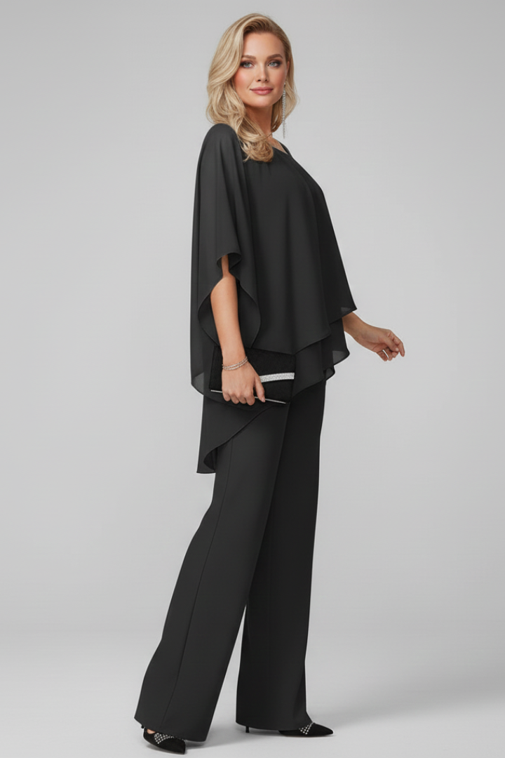 Sofia | Jumpsuit med off shoulder och vida ben