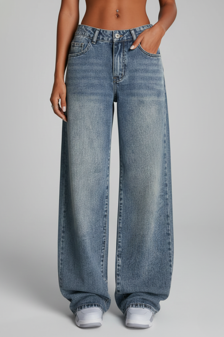 Vita | Damernas Avslappnade Vida Jeans