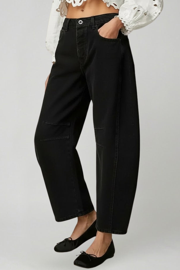 Sofia | Högmidjade Vida Jeans för Kvinnor