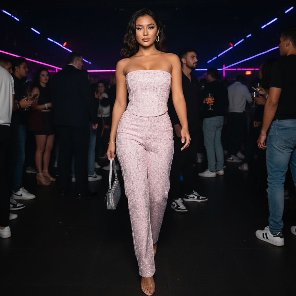 Elegant Off-Shoulder Jumpsuit för Dam