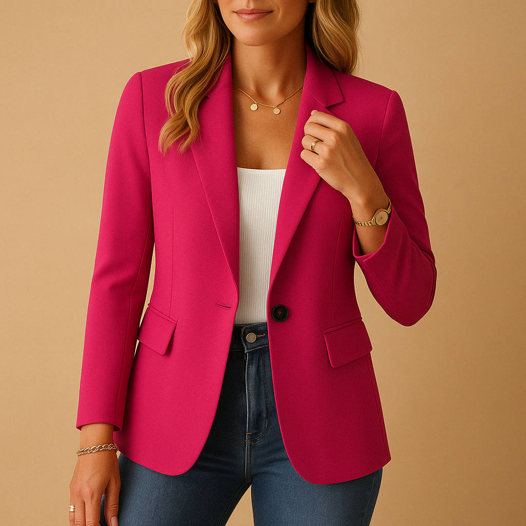 Livia | Stilren Blazer för Kvinnor i Vårkollektionen