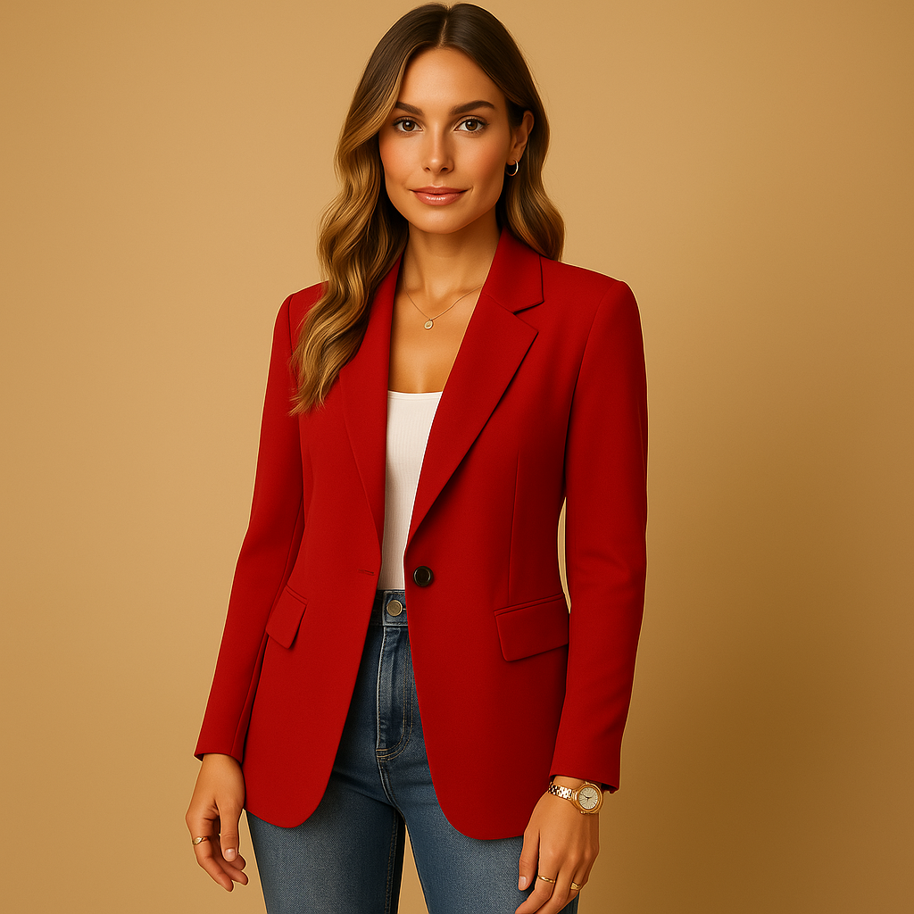 Livia | Stilren Blazer för Kvinnor i Vårkollektionen