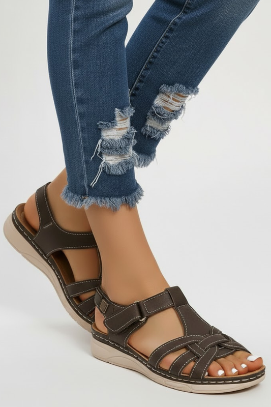 Sofia | Eleganta Sandaler med Justerbara Remmar