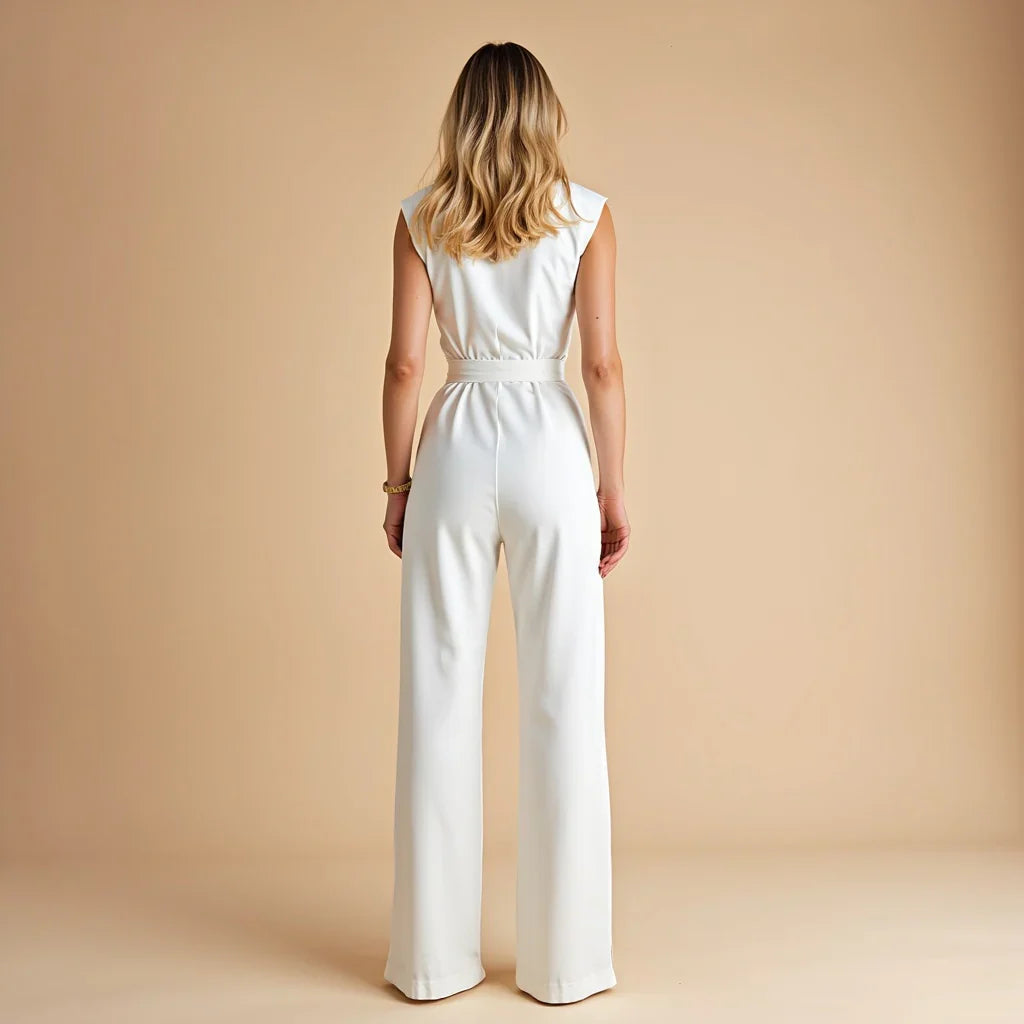 Ärmlös Jumpsuit för Dam – Elegant Design