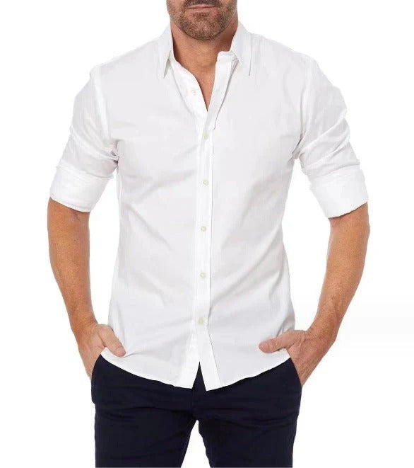 Moderne Slim Fit Skjorte til Mænd - Urban Chic