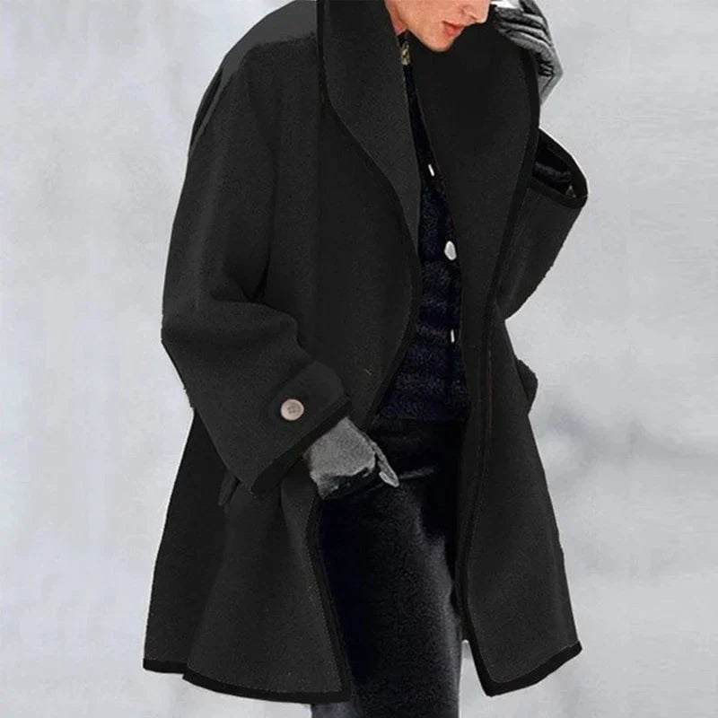 Mira - Stilfuld og Moderne Fleece Frakke