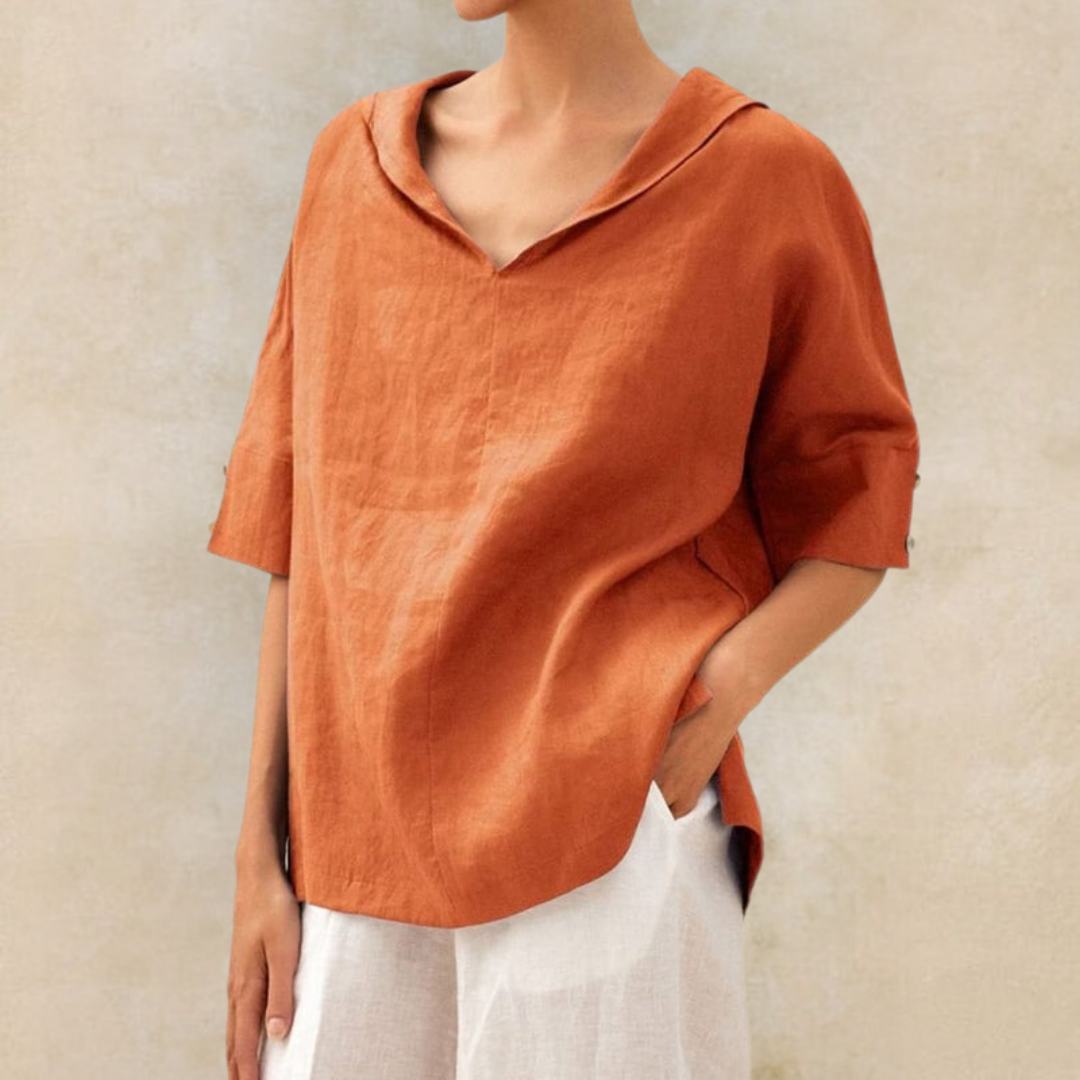 Mira - Let og Elegant Bluse til Hverdagen