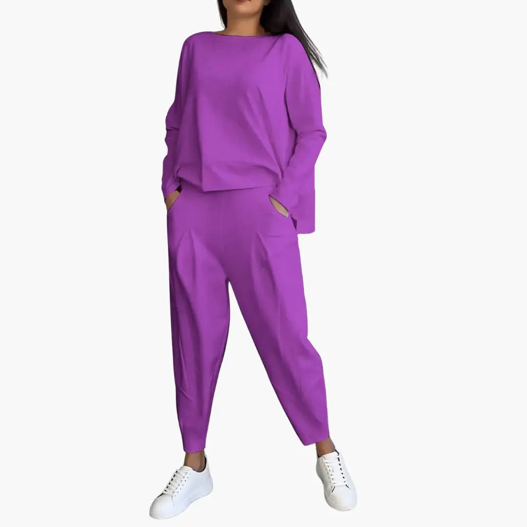 Eleganta Set för Damer | Stilfull Loungewear med Personlighet