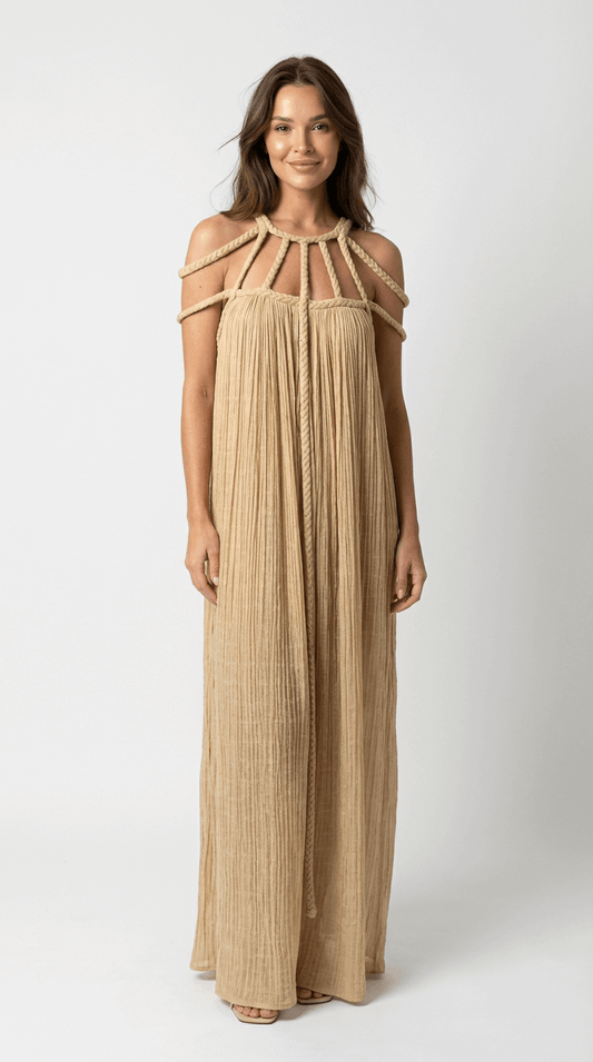 Sofia Boheme Maxi Kjole