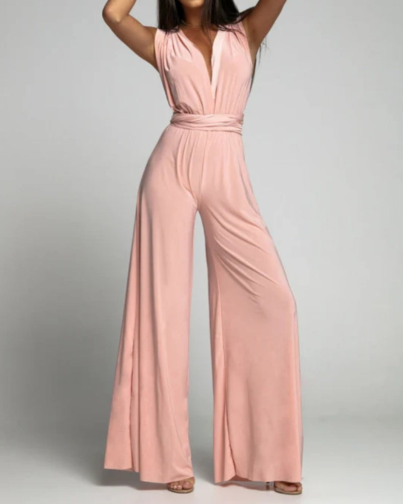 Ærmeløs dameoverall - Behageligt ét-styk outfit