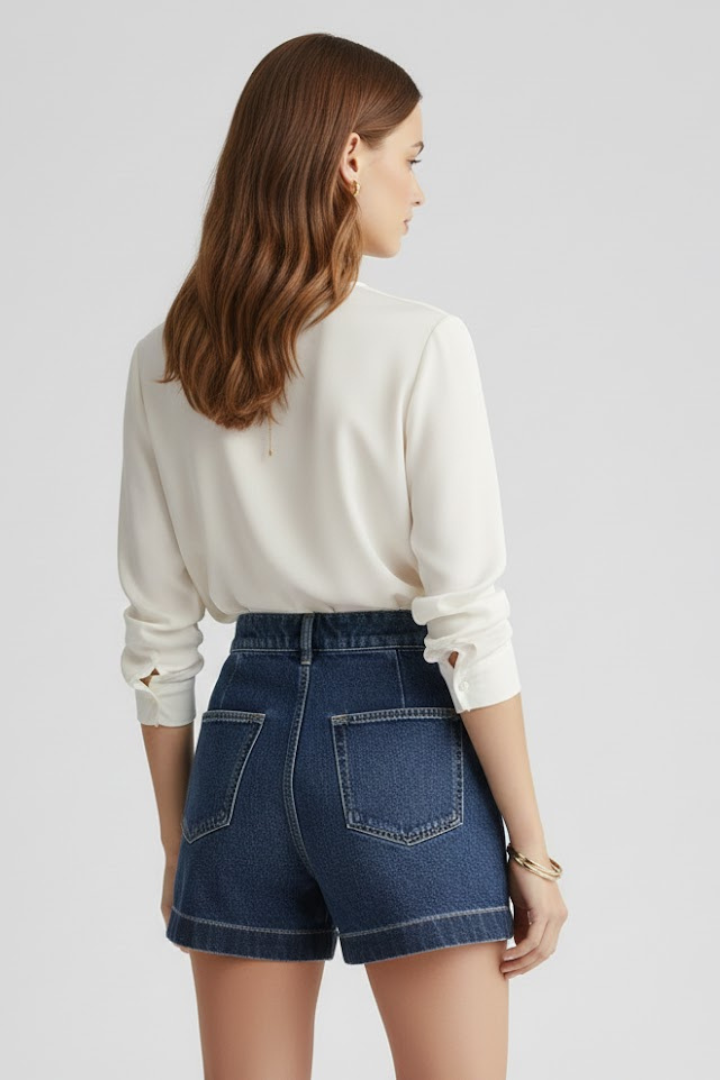 Sienna | Högmidjade Shorts för En Stilfull Sommar