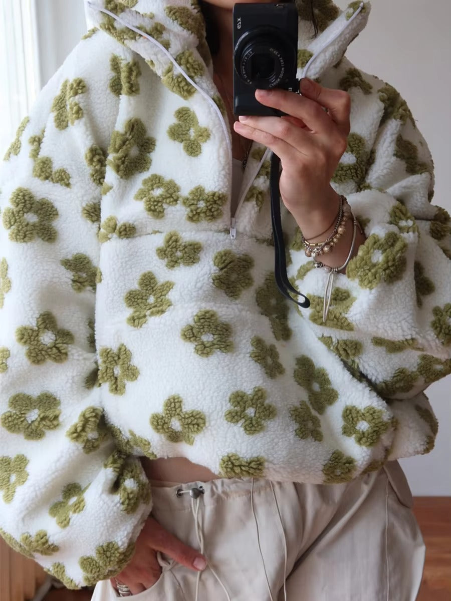 Blomsterdrøm Fleece Hoodie