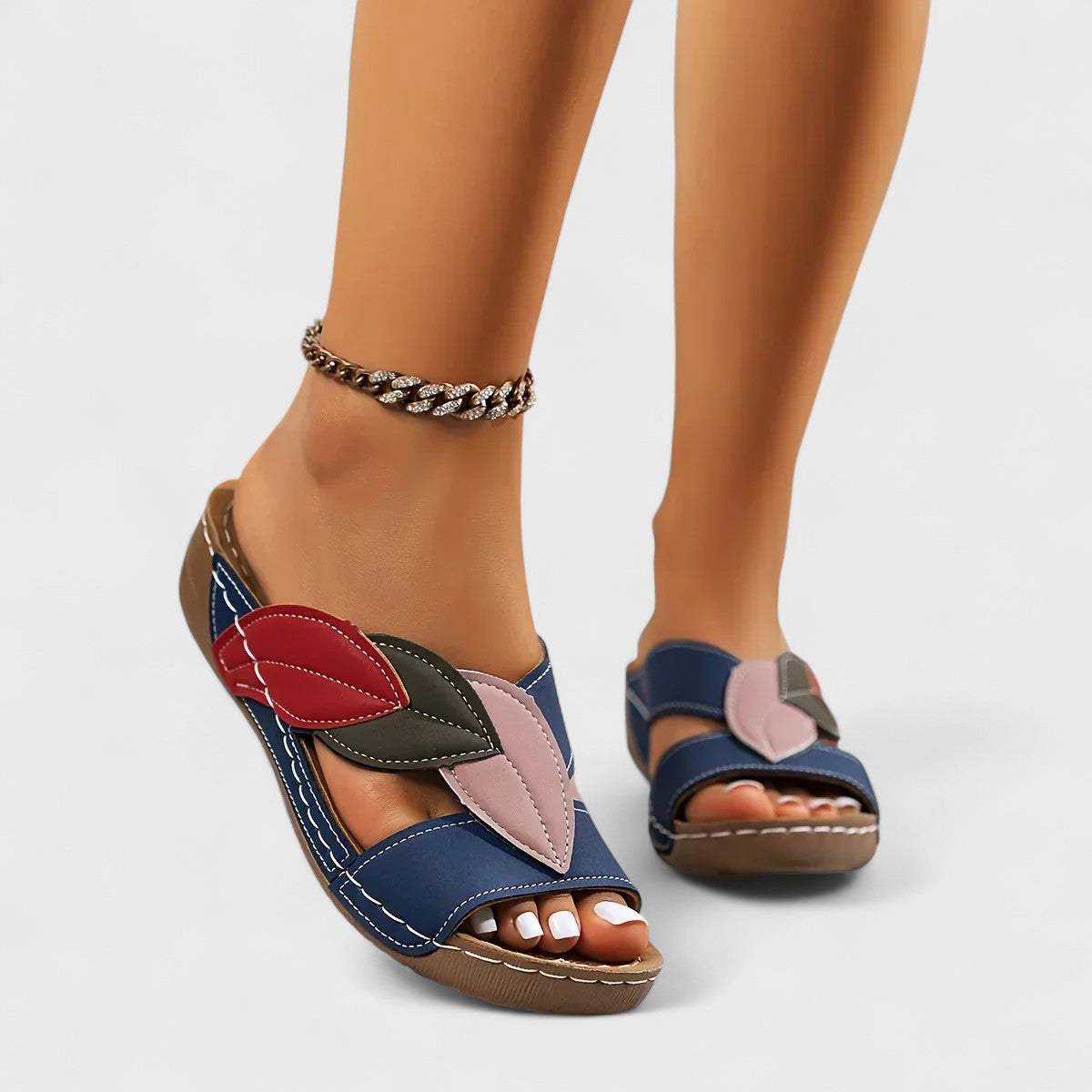 Elegante Skandinaviske Sandaler med Uovertruffen Komfort