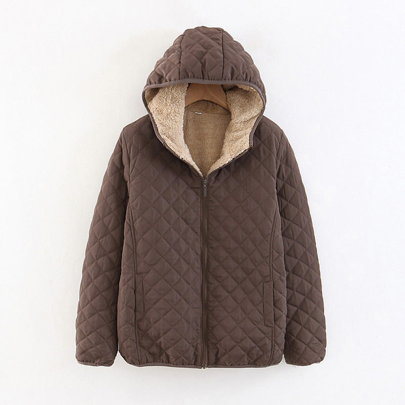 Luksuriøs Quilted Hoodie til Koldere Dage