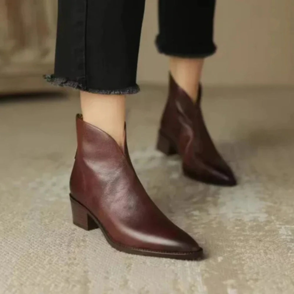 Blockhæle støvler til damer – Sikker støtte til enhver lejlighed