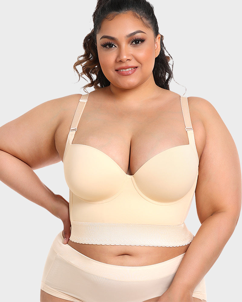 Bygel Push-Up BH för Dam – Formande Bröststöd