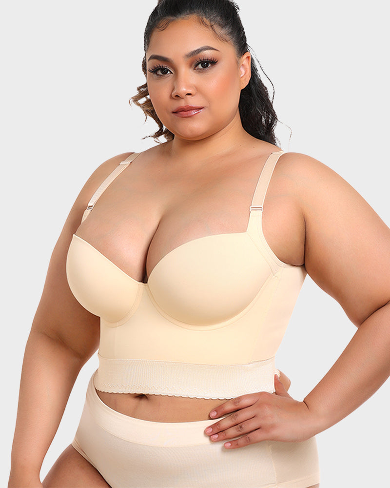 Bygel Push-Up BH för Dam – Formande Bröststöd