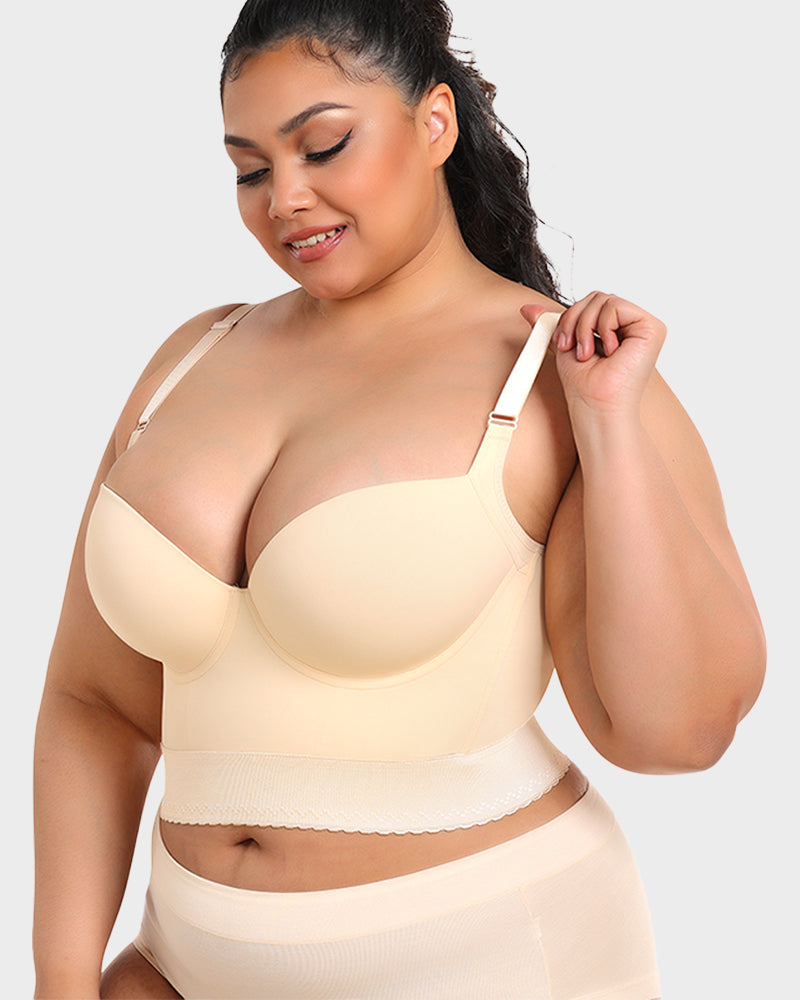 Bygel Push-Up BH för Dam – Formande Bröststöd