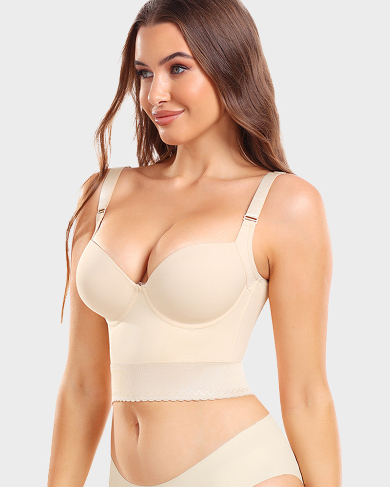 Bygel Push-Up BH för Dam – Formande Bröststöd