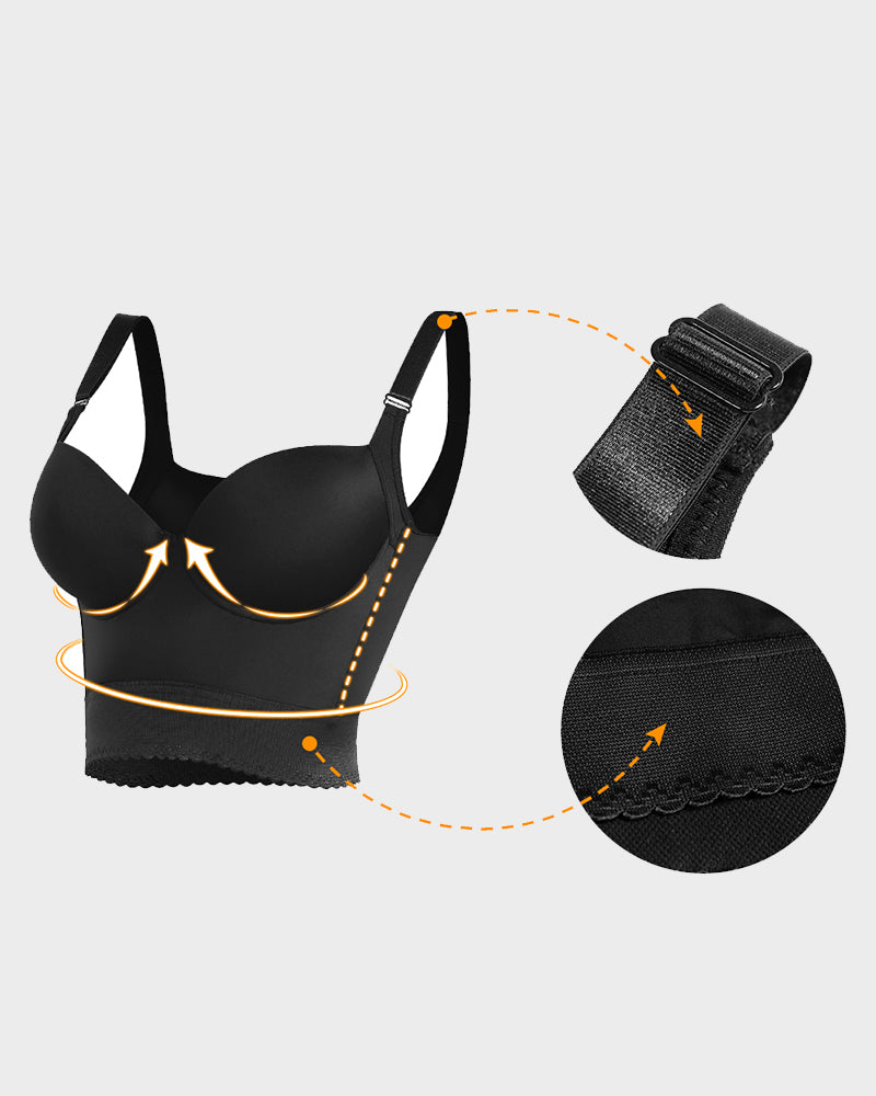 Bygel Push-Up BH för Dam – Formande Bröststöd
