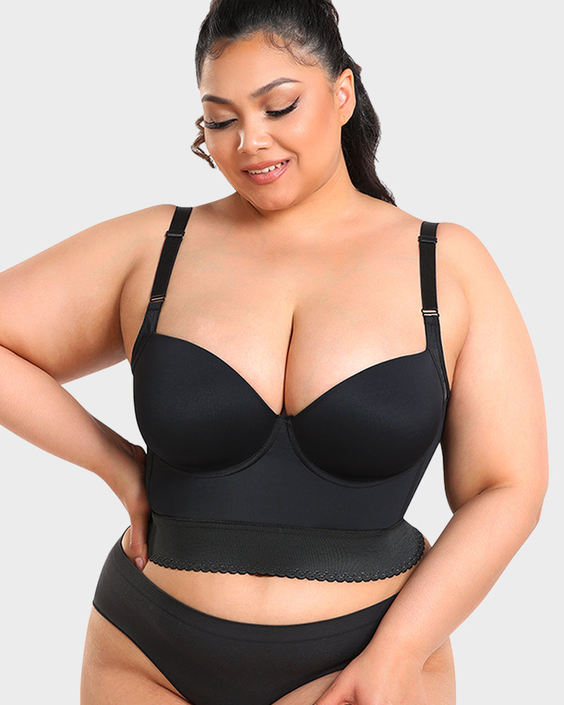 Bygel Push-Up BH för Dam – Formande Bröststöd